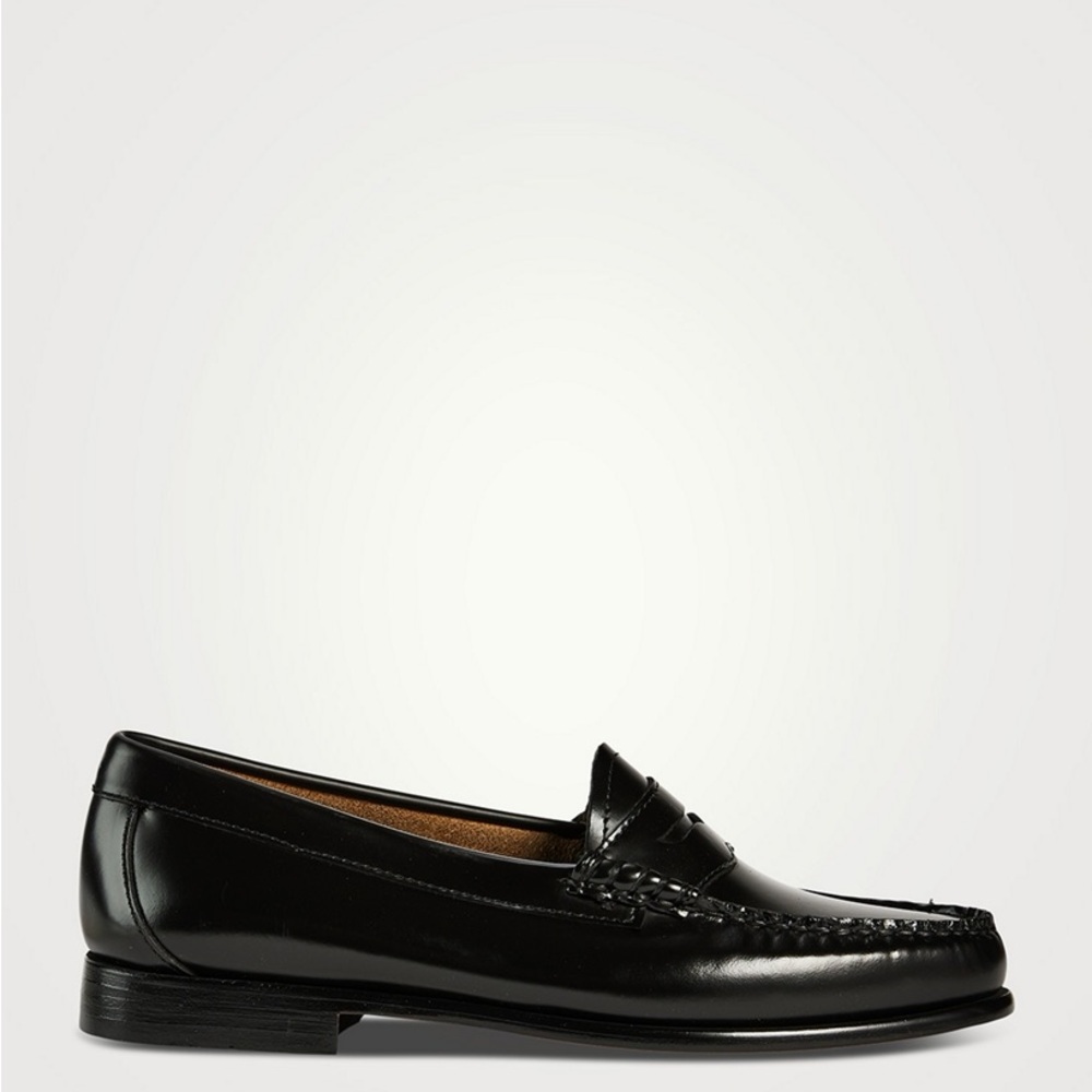 G.H. Bass & Co. Black Leather Loafers